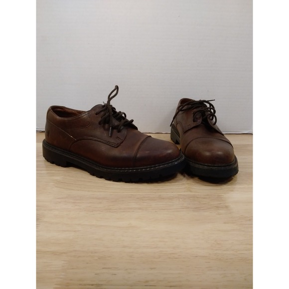FRYE Arlington, Men's Oxford Brown Leather Lace Up Cap Toe Shoes 84700, US: 8M - Picture 1 of 16